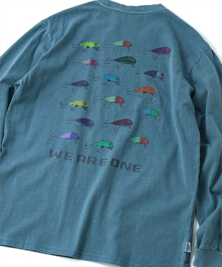 gym master ジムマスター 6.2oz ピグメントルアーロンTEE  G633736 メンズ レディース 長袖 カットソー カットソー トップス / 返品・交換不可 | gym master | 04