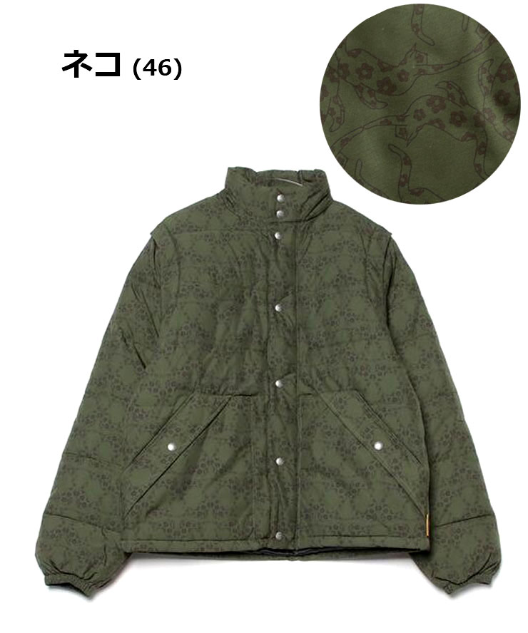 gym master ジムマスター ハッピーペイント中ワタ２ＷＡＹスタンドジャケット G633773 メンズ レディース アウター ジャケット ベスト 秋 冬 秋冬 | gym master | 03