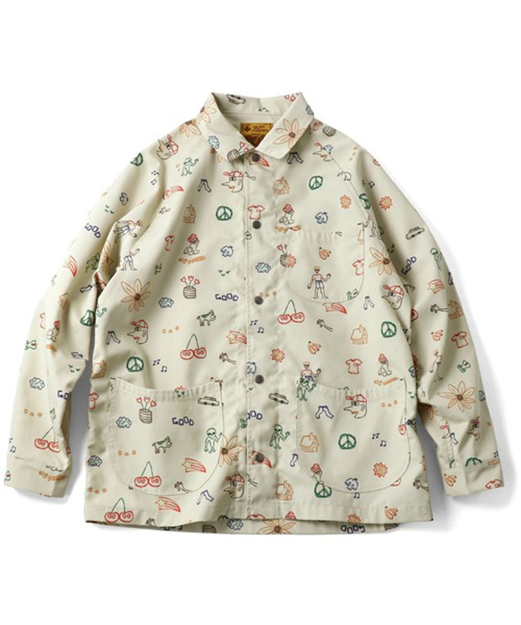 gym master ジムマスター ハッピーペイントダックカバーオール G633795 | gym master | 02