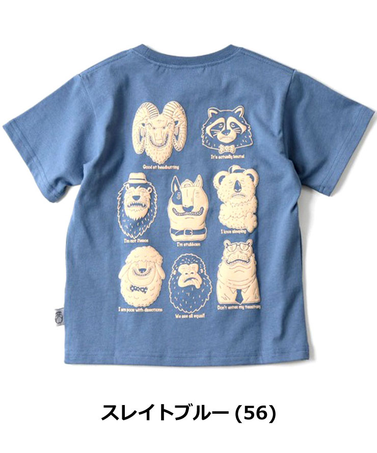 gym master ジムマスター キッズ Tシャツ 半袖 KIDS 7.4oz My habits TEE G721701K 春夏 子供服 厚手 プリントTシャツ 男の子 女の子 | gym master | 05
