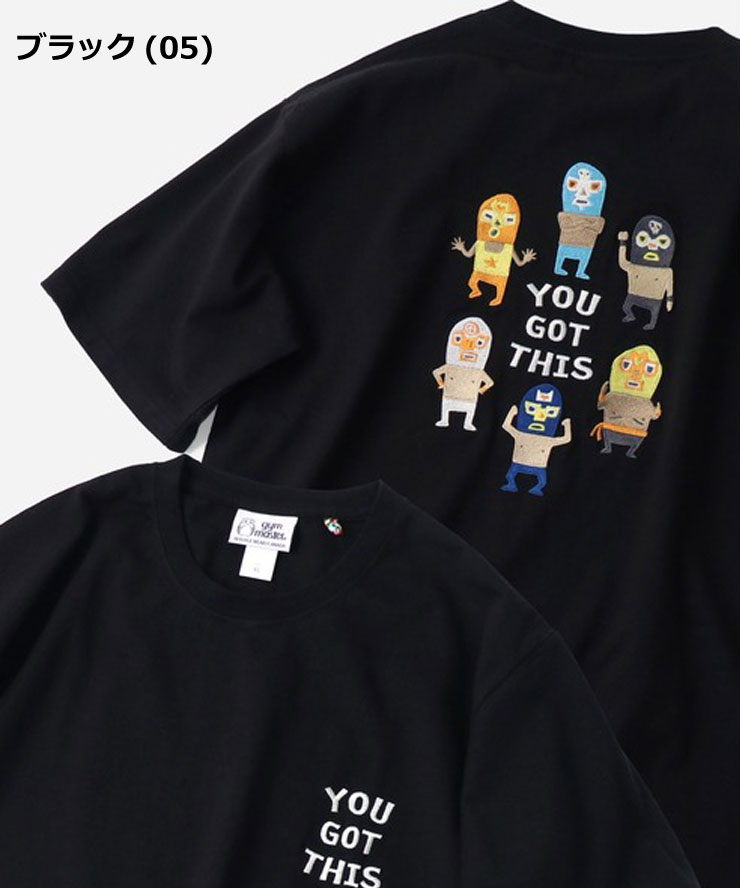 gym master ジムマスター Tシャツ メンズ 半袖 7.4oz YOU GOT THIS 刺繍Tee G721707 春夏 厚手 刺繍Tシャツ コットン カジュアル アウトドア | gym master | 03