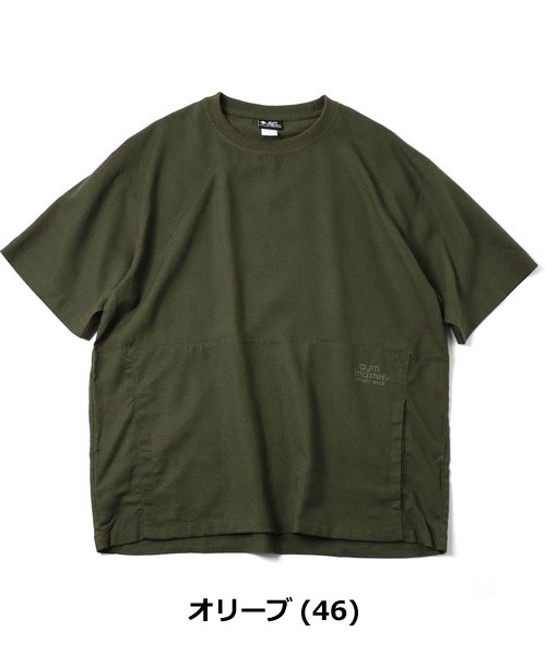 gym master ジムマスター 半袖Tシャツ メンズ 夏 麻レーヨン リネンTシャツ 涼しい 軽い 通気性 カジュアル G721740 | gym master | 04