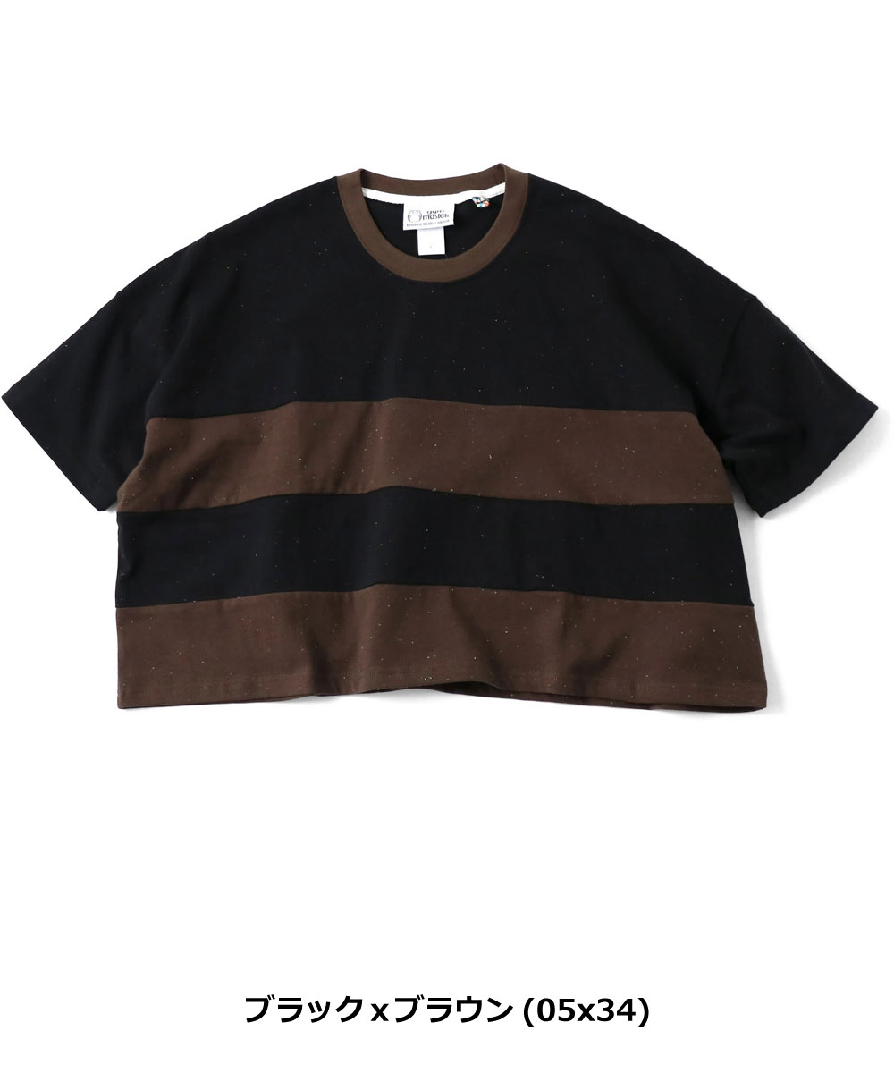 爆買 / gym master ジムマスター 段切り替えネップ ショートTee G721746 メンズ 半袖 春夏 Tシャツ 切替Tシャツ ネップ生地 カジュアル アウトドア | gym master | 02