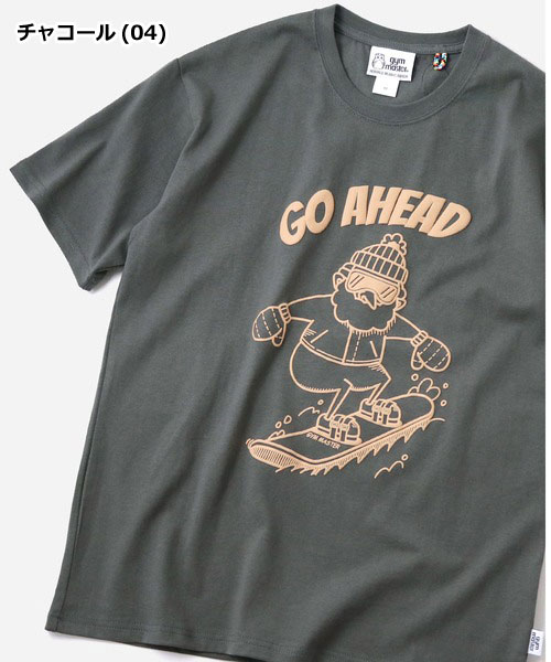 ジムマスター Tシャツ メンズ gym master 7.4oz GO AHEAD Tee G721792 半袖 ヘビーウェイト 厚手 春夏 | gym master | 03
