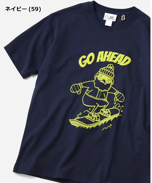 ジムマスター Tシャツ メンズ gym master 7.4oz GO AHEAD Tee G721792 半袖 ヘビーウェイト 厚手 春夏 | gym master | 04