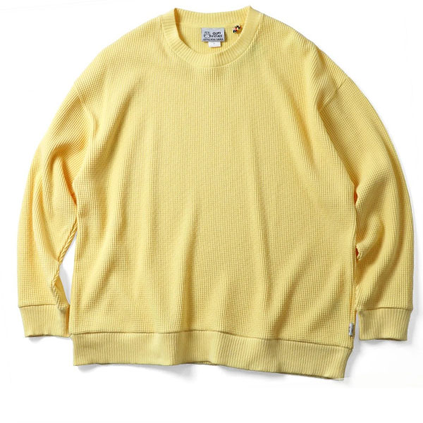 爆買 ワッフルtシャツ 長袖 メンズ ジムマスター トレーナー gym master ワッフルクルーネック G733633 | gym master | 04