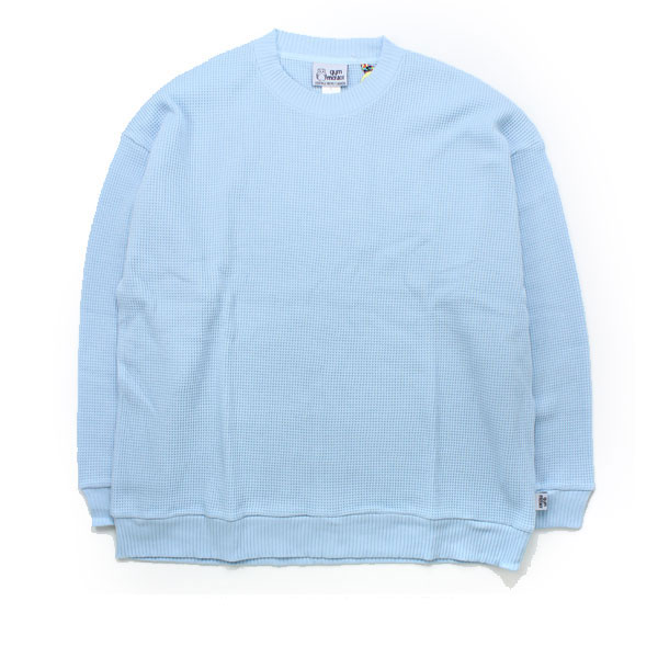 爆買 ワッフルtシャツ 長袖 メンズ ジムマスター トレーナー gym master ワッフルクルーネック G733633 | gym master | 06