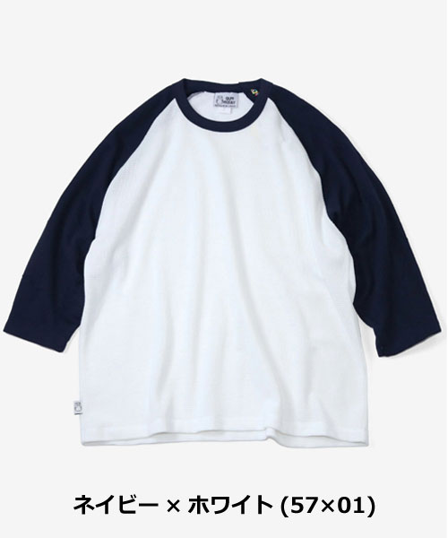 gym master ジムマスター Tシャツ メンズ 7.2oz ドライワッフル 8分袖 七分袖 無地 吸汗速乾 サーマル カットソー G733717 春 夏 秋 カジュアル | gym master | 09