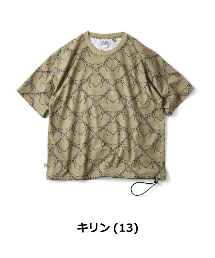 gym master ジムマスター T/Cドライスラブ ハッピーペイントビッグTee G733725 メンズ 半袖 春夏 ビッグTシャツ オーバーサイズ 吸水速乾 軽量 プリントTシャツ | gym master | 02