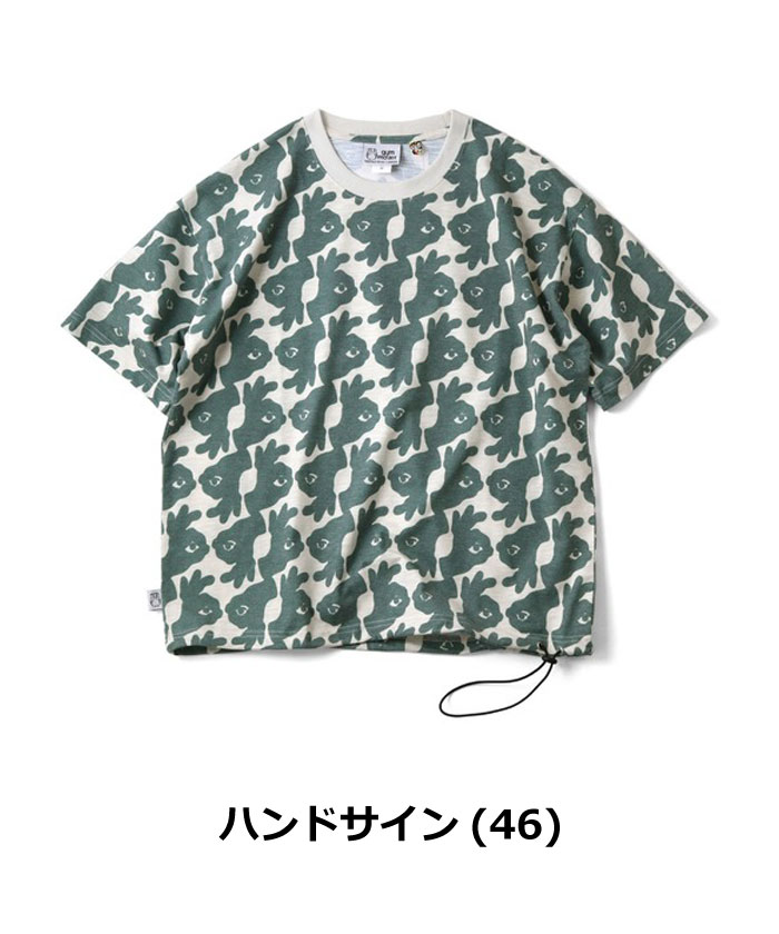 gym master ジムマスター T/Cドライスラブ ハッピーペイントビッグTee G733725 メンズ 半袖 春夏 ビッグTシャツ オーバーサイズ 吸水速乾 軽量 プリントTシャツ | gym master | 04