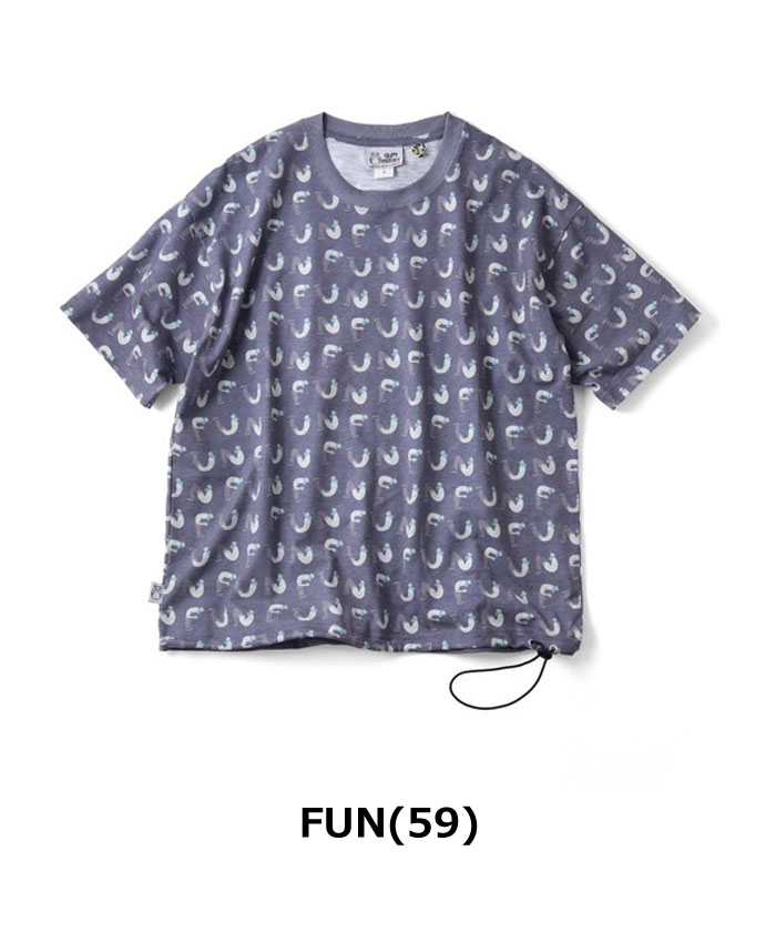 gym master ジムマスター T/Cドライスラブ ハッピーペイントビッグTee G733725 メンズ 半袖 春夏 ビッグTシャツ オーバーサイズ 吸水速乾 軽量 プリントTシャツ | gym master | 05