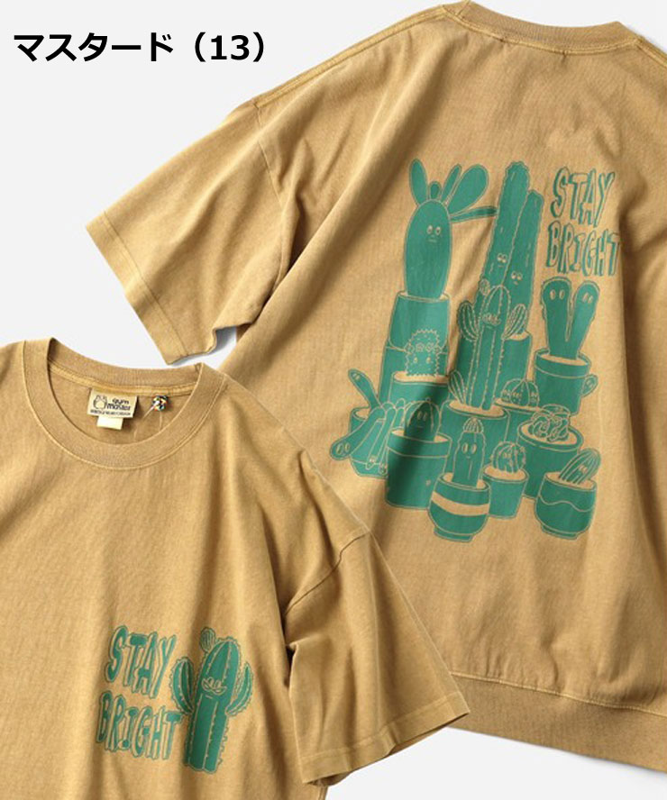gym master ジムマスター キッズ Tシャツ 半袖 KIDS 6.2oz ピグメントサボテンTEE G733782K 春夏 子供服 プリントTシャツ 男の子 女の子 | gym master | 03