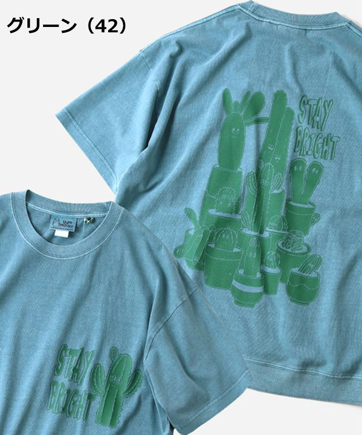 gym master ジムマスター キッズ Tシャツ 半袖 KIDS 6.2oz ピグメントサボテンTEE G733782K 春夏 子供服 プリントTシャツ 男の子 女の子 | gym master | 04