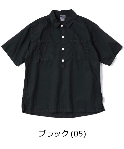 gym master ジムマスター 半袖シャツ メンズ 夏 プルオーバー ピグメント コットンナイロン 軽量 薄手 涼しい カジュアル G733791 | gym master | 02