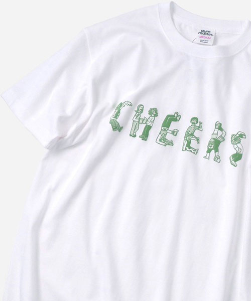 gym master ジムマスター Tシャツ メンズ 半袖 5.6oz CHEERS TEE G774772 春夏 プリントTシャツ コットン カジュアル アウトドア | gym master | 01