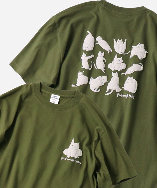 gym master ジムマスター Tシャツ メンズ 半袖 5.6oz good enough today TEE G774773 春夏 プリントTシャツ コットン カジュアル アウトドア | gym master | 04