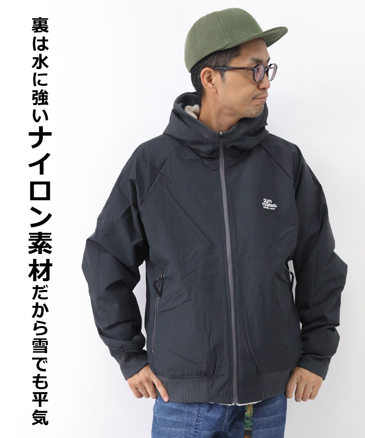 gym master（ジムマスター） リバーシブルボア×タスロンフード