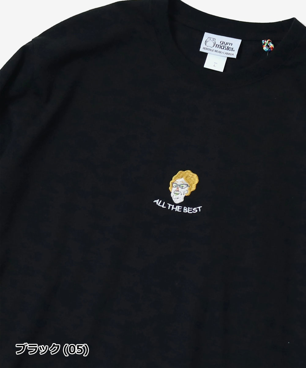 gym master ジムマスター 7.4oz ALL THE BEST 刺繍ロンTEE G821714 メンズ レディース 長袖 Tシャツ ロンT 刺繍 ヘビーウェイト 綿100％ カジュアル | gym master | 02
