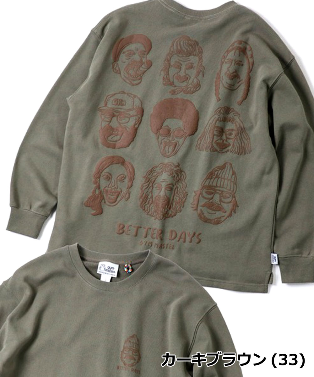 gym master ジムマスター 10.3oz BETTER DAYS スウェット ビッグTEE G821724 ビッグシルエット オーバーサイズ ヘビーウェイト プリントT カジュアル | gym master | 04