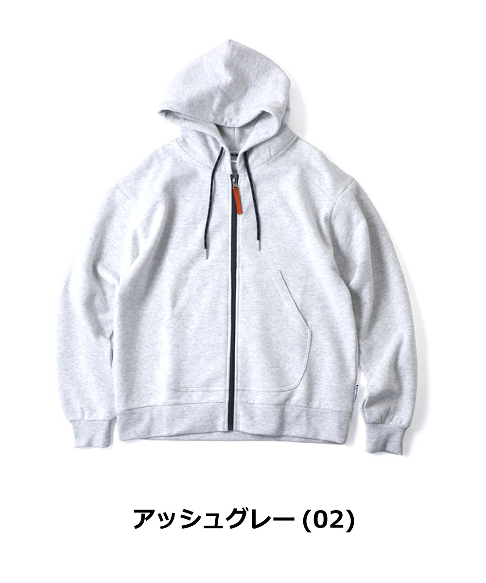gym master ジムマスター 12oz ヘビー裏起毛スウェット ジップパーカー G833738 メンズ レディース パーカー フルジップ 裏起毛 ヘビーウェイト 防寒 暖かい | gym master | 01