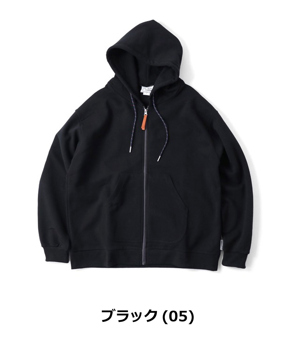 gym master ジムマスター 12oz ヘビー裏起毛スウェット ジップパーカー G833738 メンズ レディース パーカー フルジップ 裏起毛 ヘビーウェイト 防寒 暖かい | gym master | 03