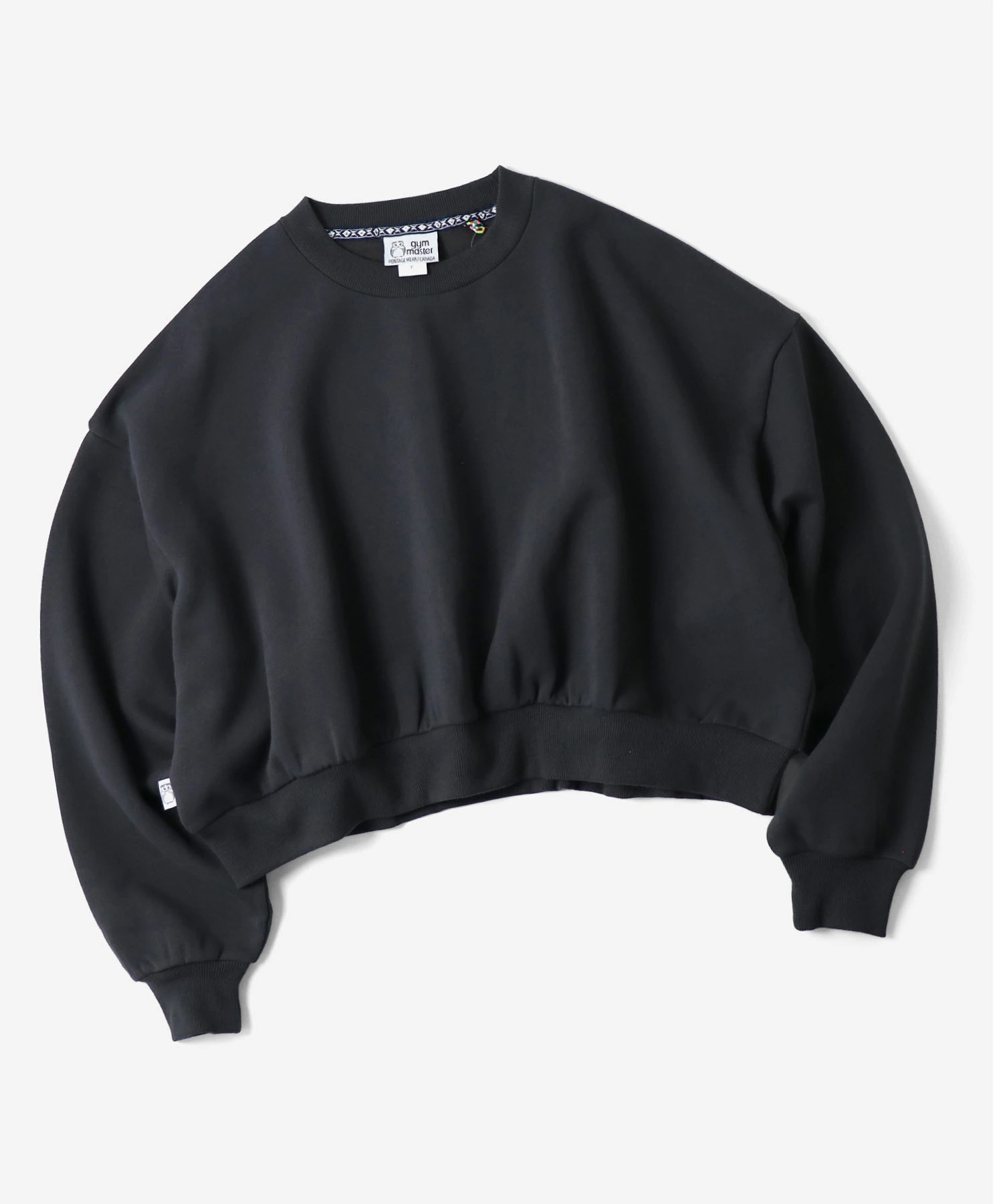 gym master ジムマスター 12oz ヘビー裏起毛スウェット ボリュームスリーブC/N G833742 トレーナー クルーネック 裏起毛 ヘビーウェイト ゆったり 防寒 暖かい | gym master | 02