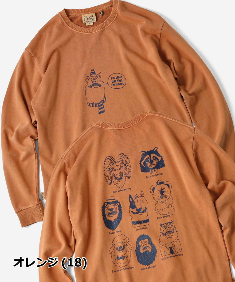 ジムマスター スウェット gym master G833772 10oz ピグメント My Habits ロンTEE Tシャツ メンズ レディース 長袖 ヘビーウェイト 秋冬 | gym master | 02