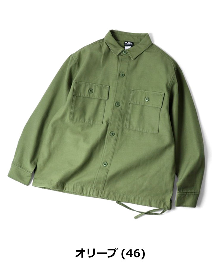 gym master ジムマスター バックサテン シャツJKT G845762 シャツジャケット ミリタリージャケット 長袖 ワークシャツ 綿100％ アウトドア | gym master | 04