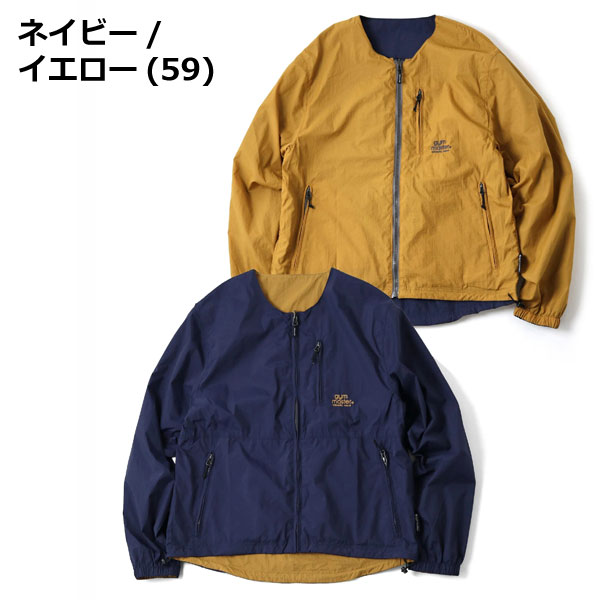 ジャケット メンズ ノーカラージャケット リバーシブル gym master ジムマスター アウター G918634 | gym master | 12