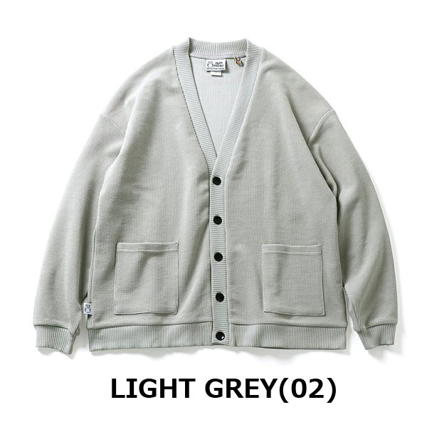 ジムマスター カーディガン アウター 長袖 メンズ ジャケット gym master 9.8oz ドライワッフルカーディガン  G933665 | gym master | 04