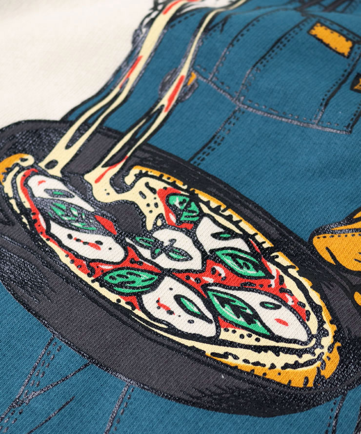 go slow caravan（ゴースローキャラバン） 空紡糸裏毛スキレットピザ