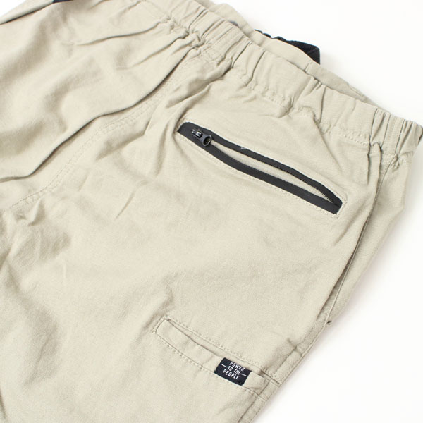 POWER TO THE PEOPLE（パワートゥーザピープル） 綿麻パンツ メンズ 麻