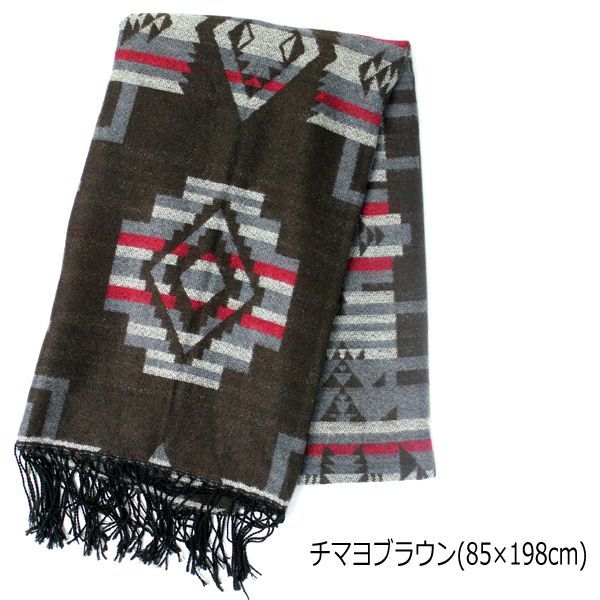 ネックウォーマー / ストール メンズ レディース ネイティブ 大判 マフラー 防寒 あったか キャンプ 冬キャンプ | protocol | 02