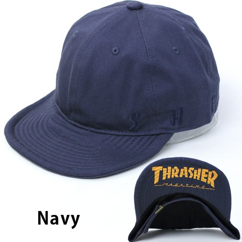 帽子 メンズ 50 代 キャップスラッシャー Thrasher ツイル ペフ芯 ローキャップ キャンプ フェス おしゃれ 大きいサイズ ブランド 18th C22 ポイント10倍 Hts18thc22 Protocol 通販 Yahoo ショッピング