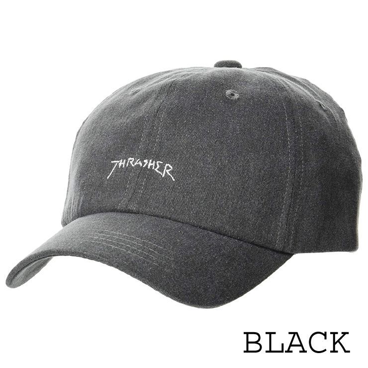 スラッシャー キャップ 帽子 ベースボールキャップ THRASHER ゴンズロゴ キャップ 無地 シンプル アメカジ | THRASHER | 03