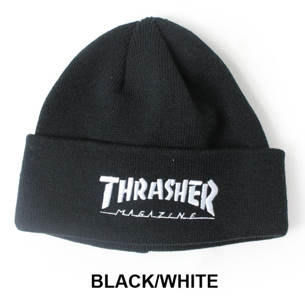 スノボ 帽子 ニット帽 帽子 メンズ レディース スラッシャー THRASHER ビーニー THR-N01 秋 冬 秋冬 | THRASHER | 01