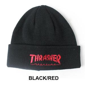 ニット帽 帽子 メンズ  スラッシャー THRASHER ビーニー THR-N01