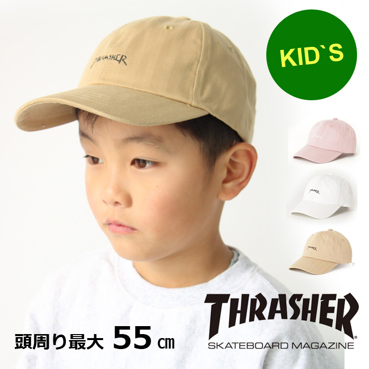 THRASHER キャップ 子供 アウトドアブランド 帽子 キッズ ベビー