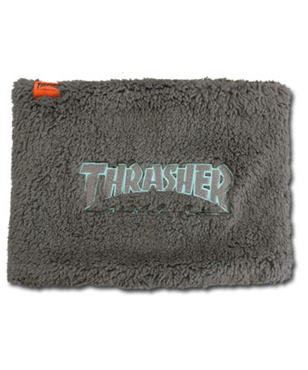 THRASHER スラッシャー キッズ MAG LOGO リバーシブルネックウォーマー 22TH-K50K MAG LOGO ユース フリース ネックウォーマー キッズ ジュニア | THRASHER | 02