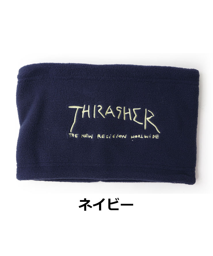 THRASHER スラッシャー キッズ  MAG LOGO　リバーシブルネックウォーマー 22TH-K51K 子供 帽子 男の子 女の子 マフラー 秋 冬 秋冬 | THRASHER | 02