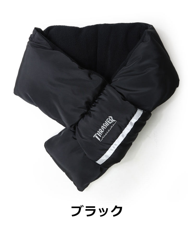 THRASHER スラッシャー キッズ MAG LOGO × ピレアネーム ポリエステルタフマフラー 22TH-K54K 子供 マフラー ネックゲイター 男の子 女の子 秋 冬 秋冬 | THRASHER | 01