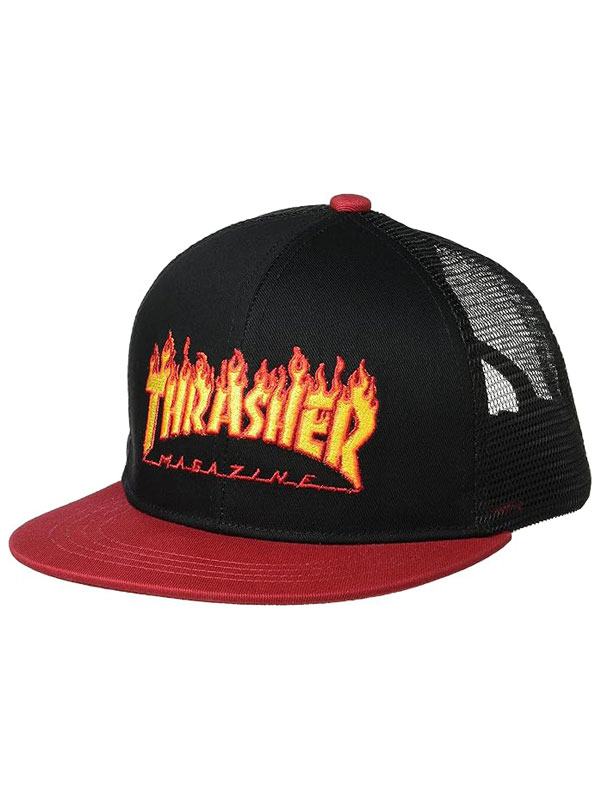 THRASHER スラッシャー キッズ FLAME LOGO CAP 23TH-C09K 帽子 子供用 人気 ブランド スケーター ストリート | THRASHER | 03