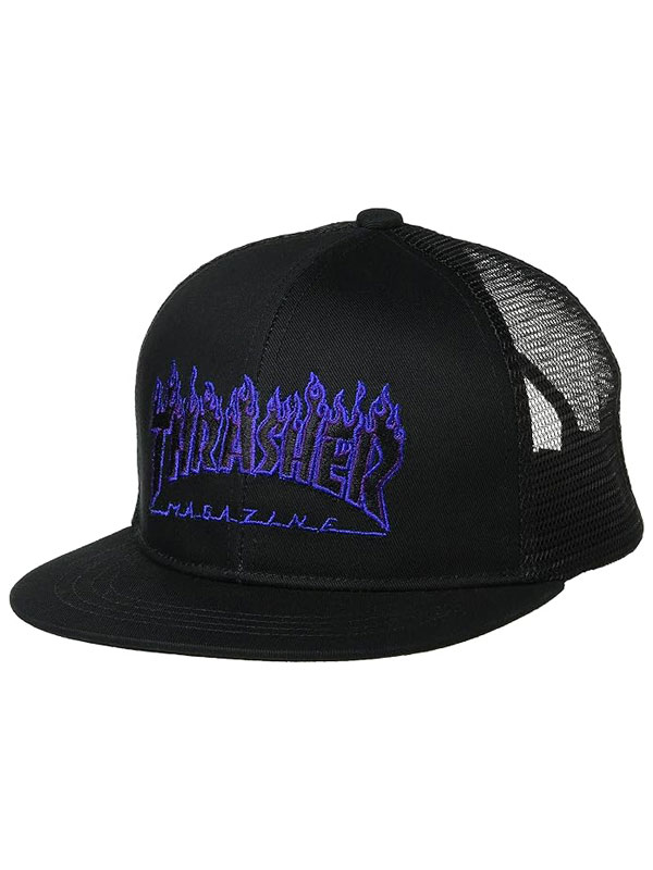 THRASHER スラッシャー キッズ FLAME LOGO CAP 23TH-C09K 帽子 子供用 人気 ブランド スケーター ストリート | THRASHER | 02