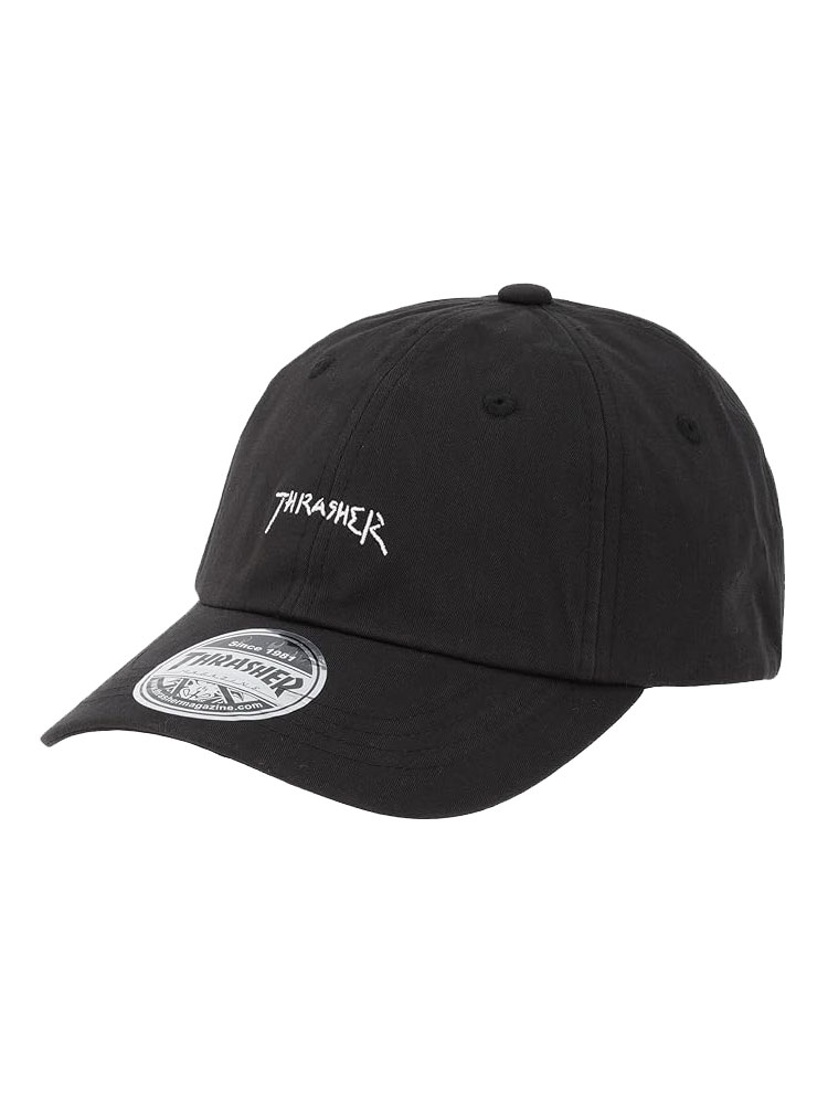 THRASHER スラッシャー GONZ LOGO CAP 帽子 キッズ 定番 キャップ ブラック K-THR-C04K | THRASHER | 01