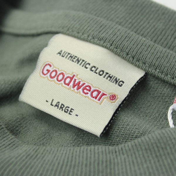 グッドウェア tシャツ メンズ Goodwear USAコットン 切替 7分袖 FOOTBALL TEE W7-2509 メンズ 7分袖 USAコットン 無地 定番 秋 冬 秋冬