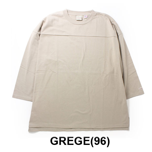 7分袖 Tシャツ グッドウェア メンズ Goodwear USAコットン 七分袖 BIG FOOTBALL TEE W7-0505 ビッグサイズ 無地  定番 送料無料 :hwt2w70505:protocol - 通販 - Yahoo!ショッピング