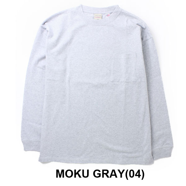 Goodwear グッドウェア USAコットン袖リブBIGポケットロンTシャツ 2W7-5500｜protocol｜06