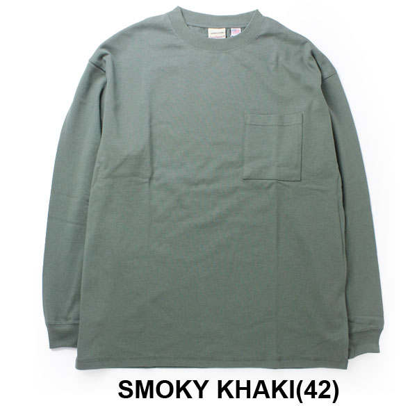 Goodwear グッドウェア USAコットン袖リブBIGポケットロンTシャツ 2W7-5500 | Goodwear | 06