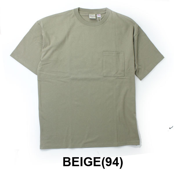 Tシャツ 無地 メンズ Goodwear グッドウェア USAコットンBIG無地ポケットTシャツ 2W7-3505 | Goodwear | 01