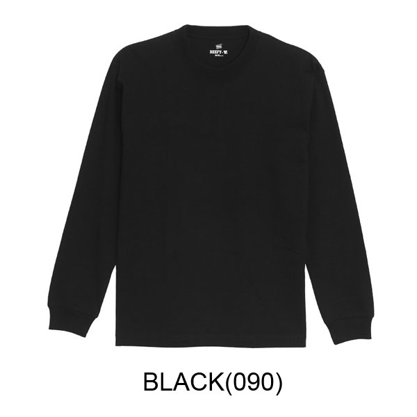 ヘインズ Hanes  BEEFY-T ロングスリーブTシャツ H5186 / ロンtee 大きいサイズ メンズ カットソー アウトドア Ｔシャツ |  | 01